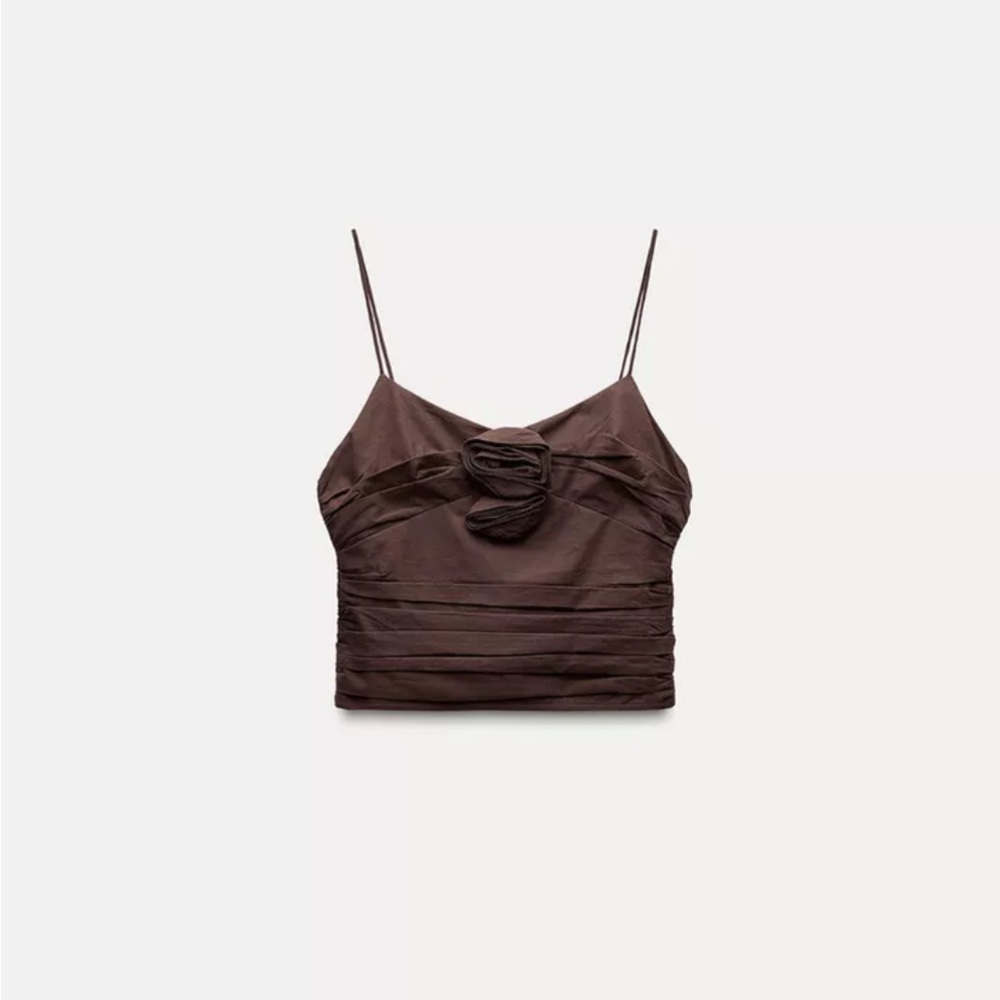 NWT Elegant Brown Women's Top